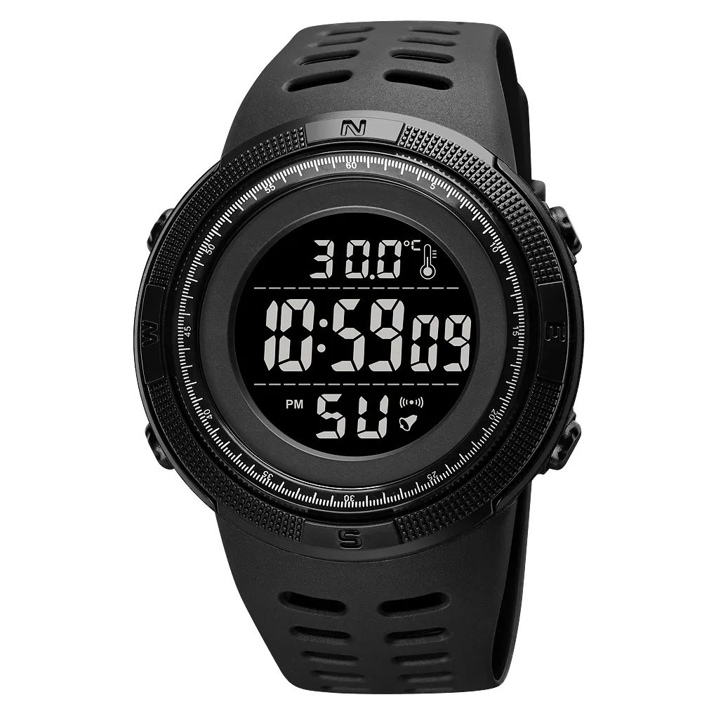 [1681BKBK] SKMEI 1681 Black/Black