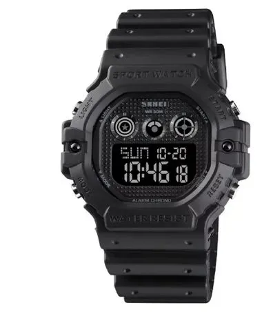 [1606BKBK] SKMEI 1606 black/black