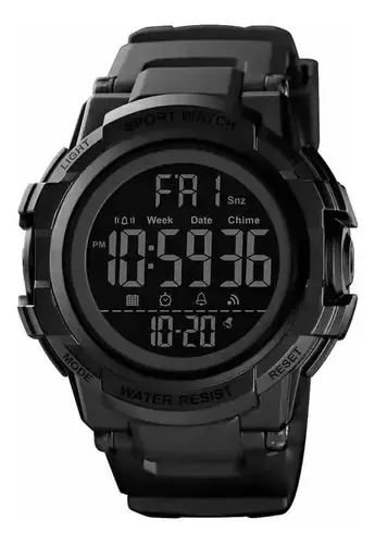 [1568BK] SKMEI 1568 black