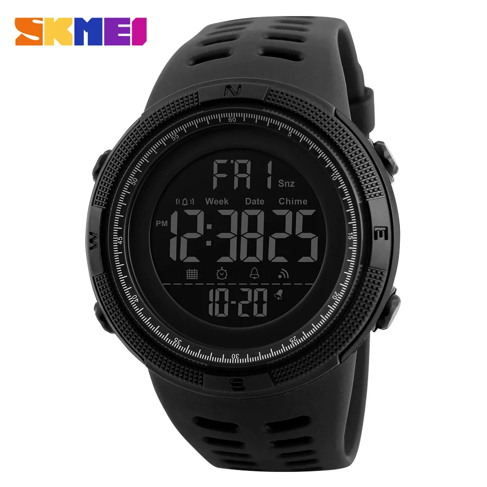 [1251BK] SKMEI 1251 (All Black)