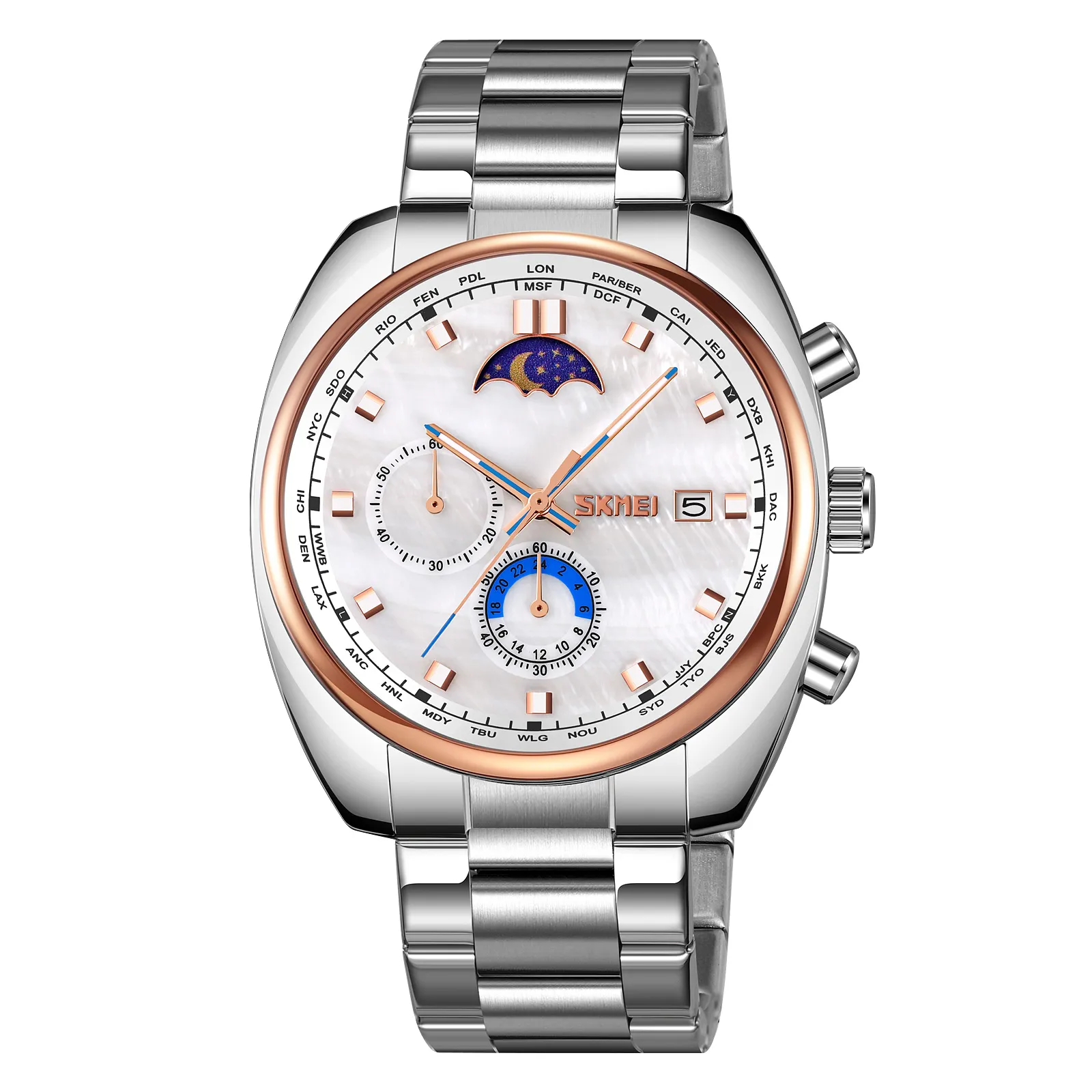 [9325SIBK] SKMEI 9325 (Silver-Black)