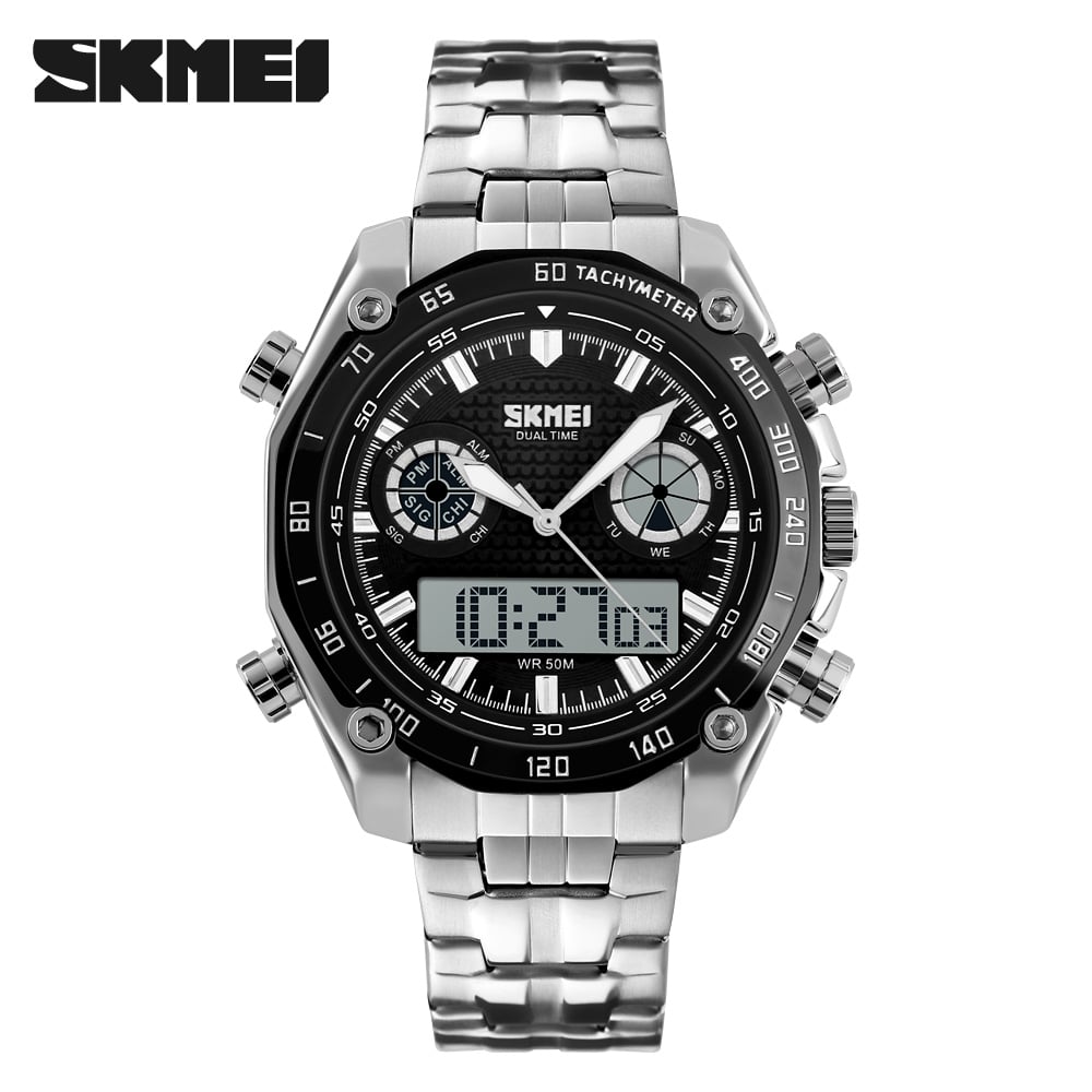 [1204BK] SKMEI 1204 black/black