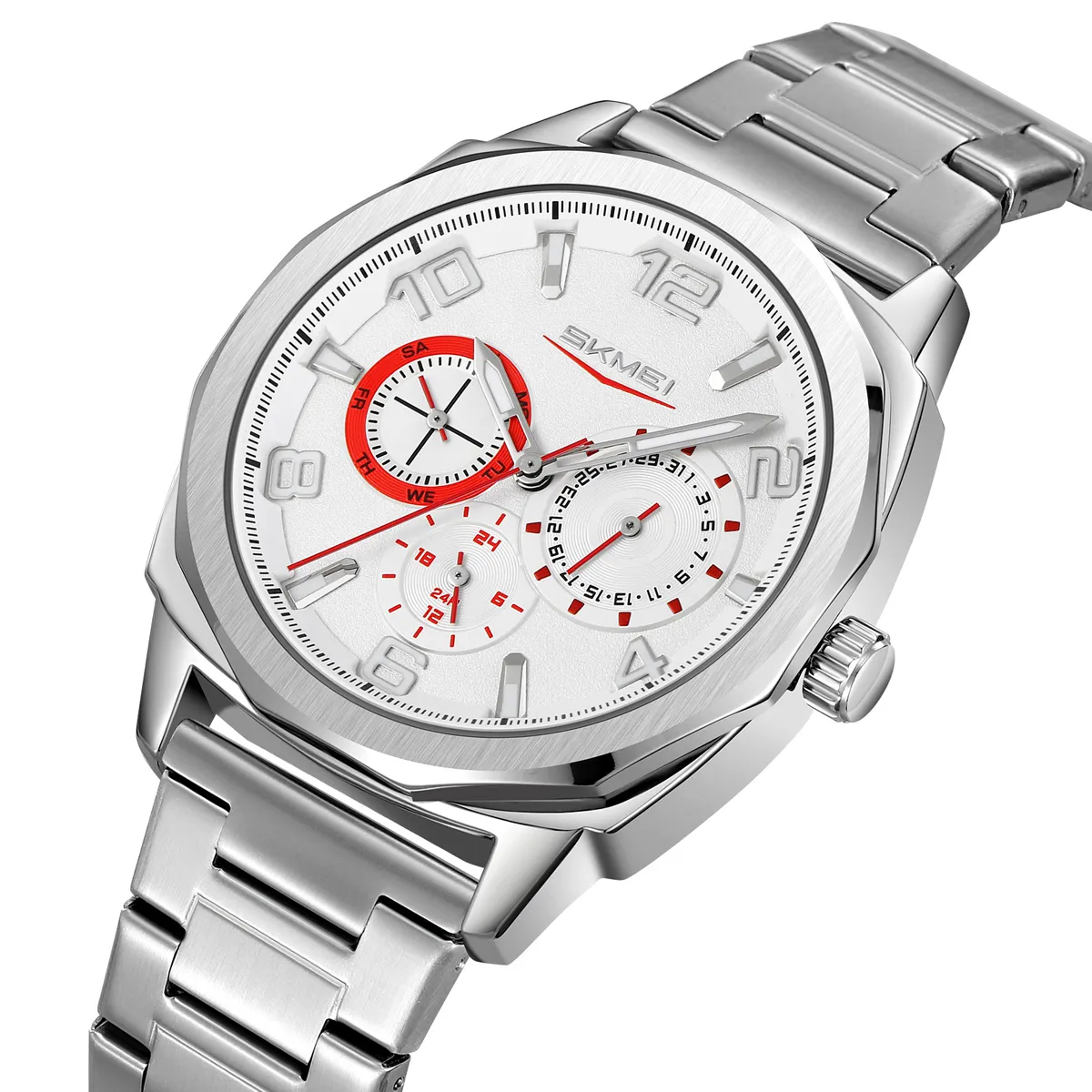 [9350SIBU] SKMEI 9350 silver/blue